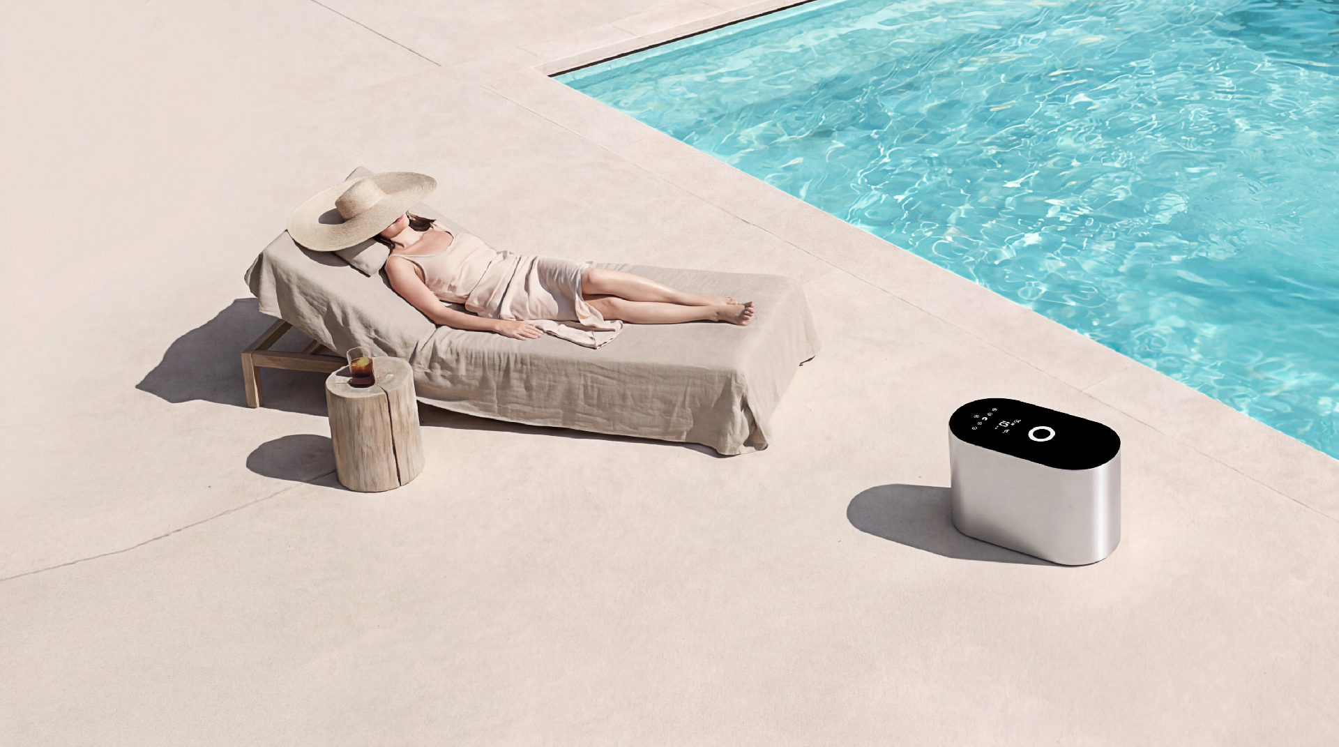 AI Inverter pool pump as the core component for quiet and smart pool circulation