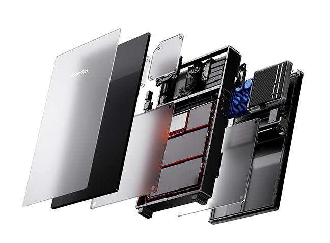 Thinnest panel exploded view